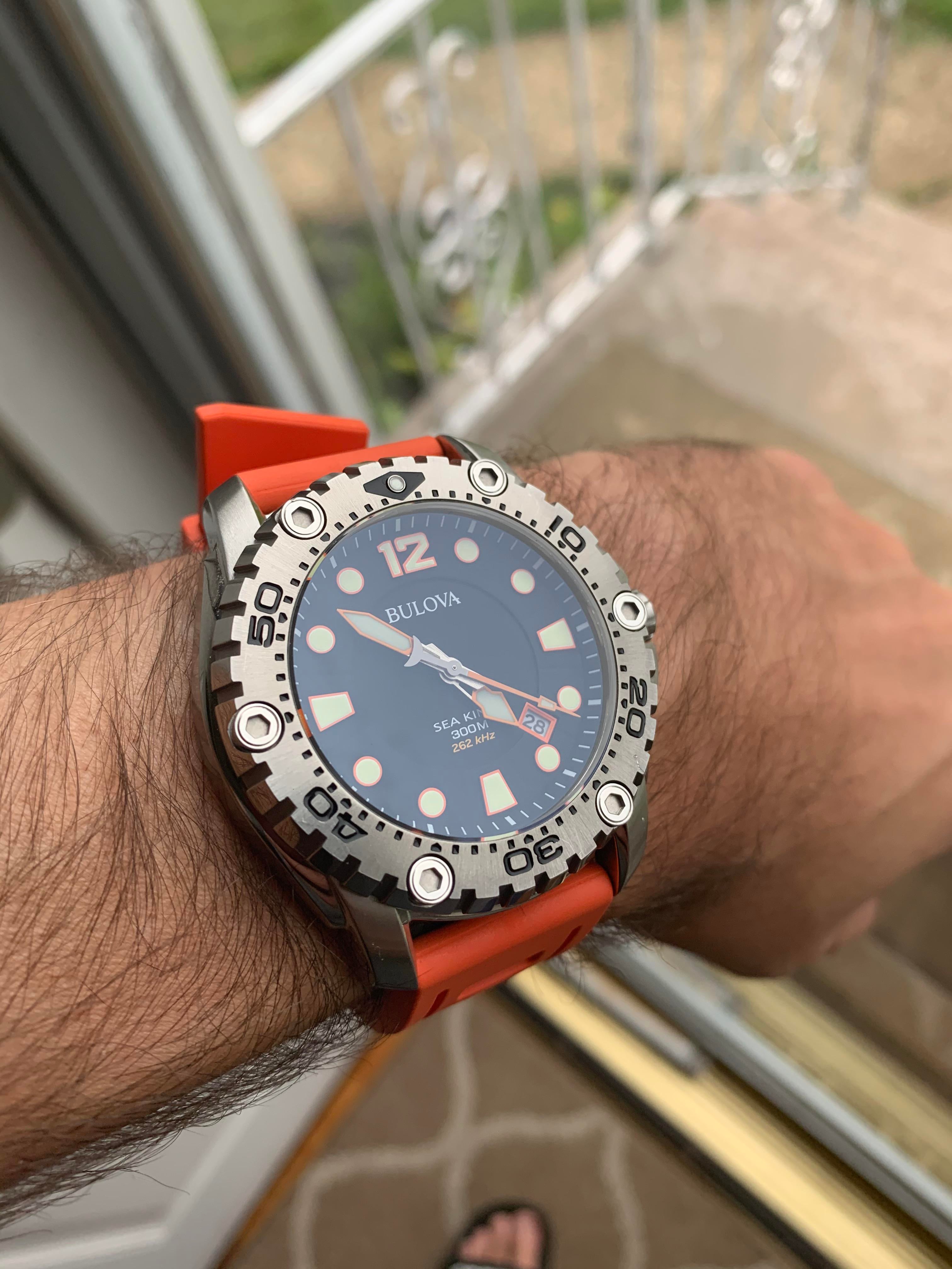 WTS] Bulova Sea King 96b228 - 262khz sweeping seconds movement