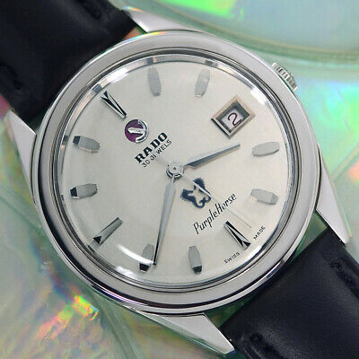 SWISS VINTAGE RADO Purple Horse AUTOMATIC 30 JEWELS