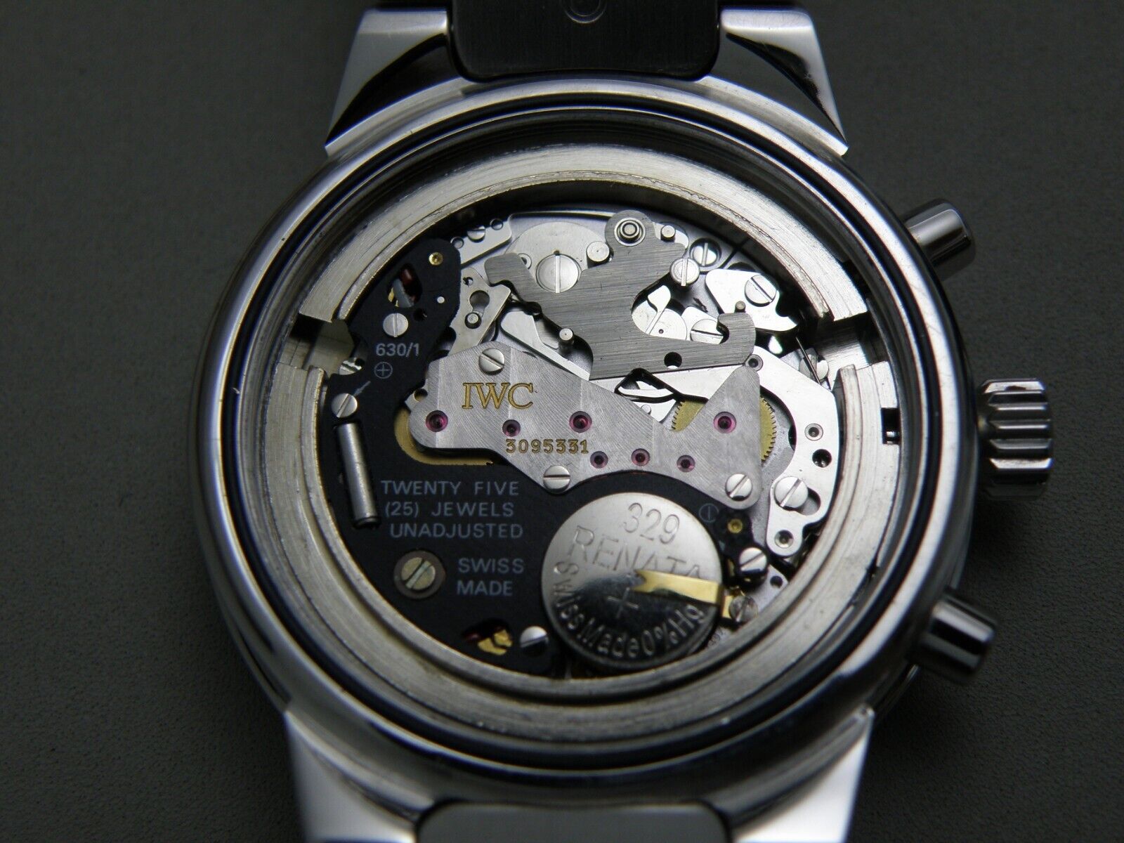 IWC GST Chronograph /IW372702 Quartz /Date / Men's Wrist