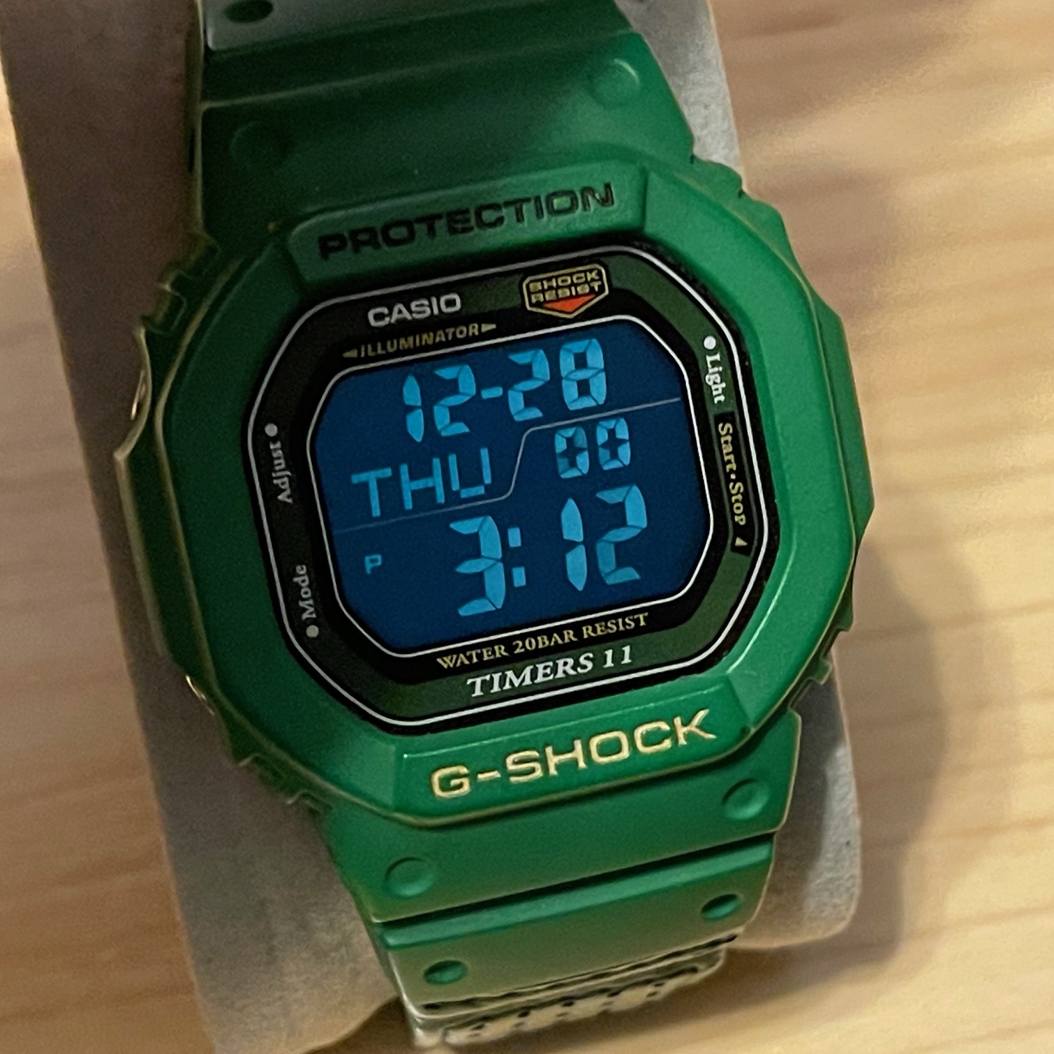 WTS] Casio G-Shock DW-56RTB-3 Referee Timers Square Rare Green