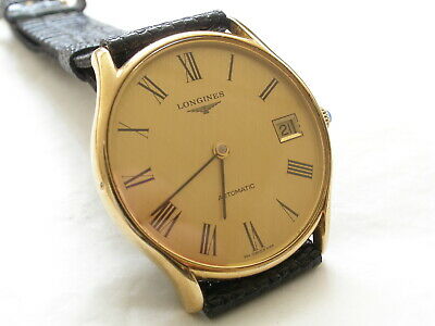 Mens Retro Swiss LONGINES 994.1 25 Jewel Gold Plated Automatic