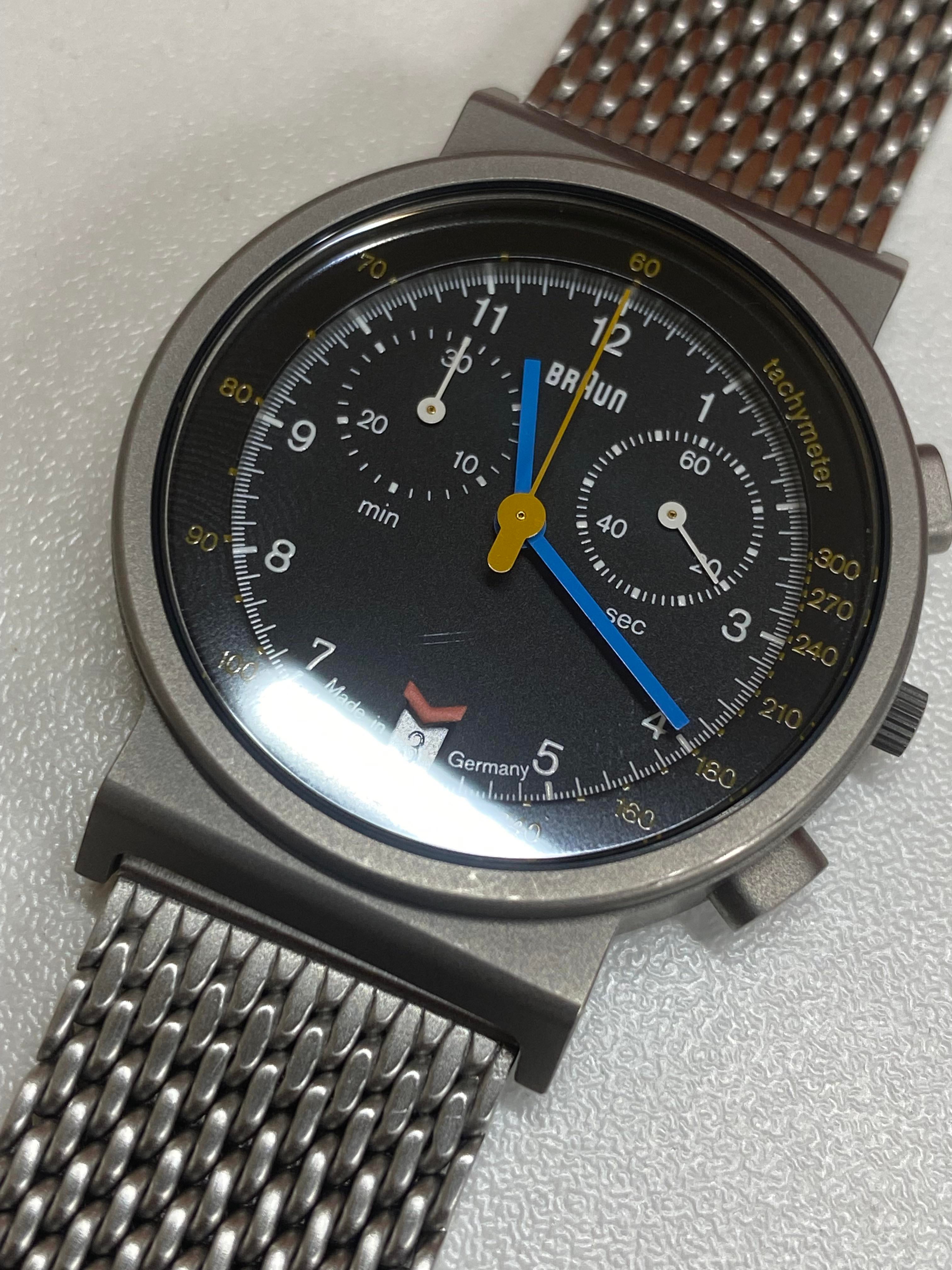 WTS] Braun AW75 Chronodate Full Set + WatchGecko Mesh Strap £160+ 