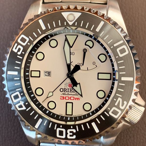 Orient 300m Diver WV0121EL He-GAS Saturation diving compatible with ...