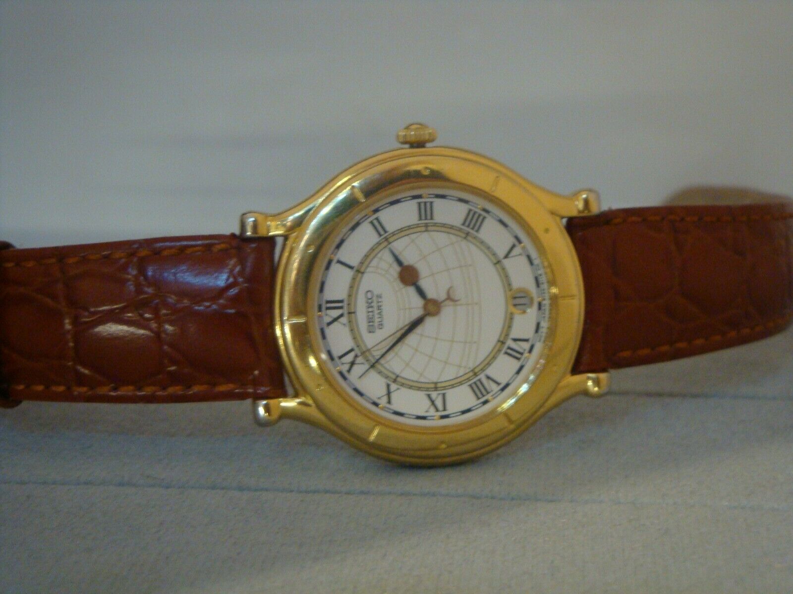 Seiko Age of Discovery gents watch. 5Y22-6050. Rare watch, circa 