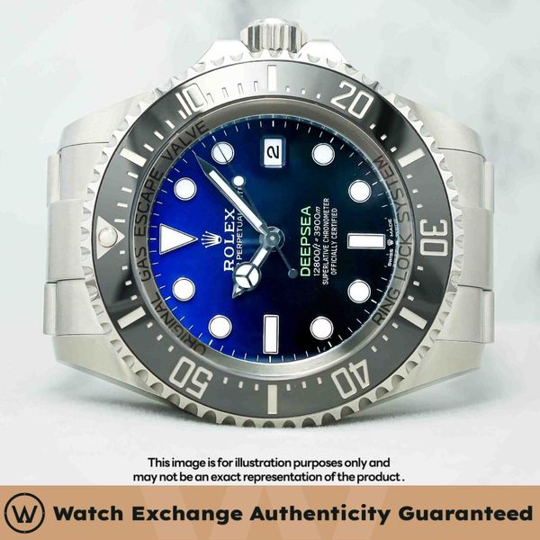 New Rolex Sea Dweller Deepsea Mark II James Cameron Oyster 136660 Blue ...