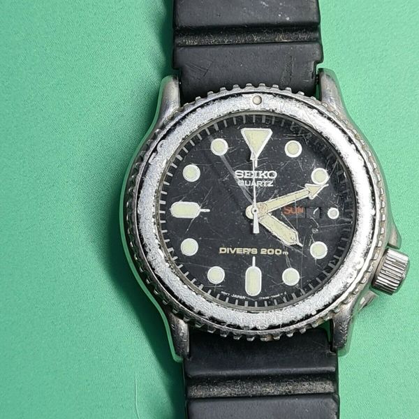 Preowned ‏‏Seiko 7N36-7A00, Quartz diver men's watch | WatchCharts