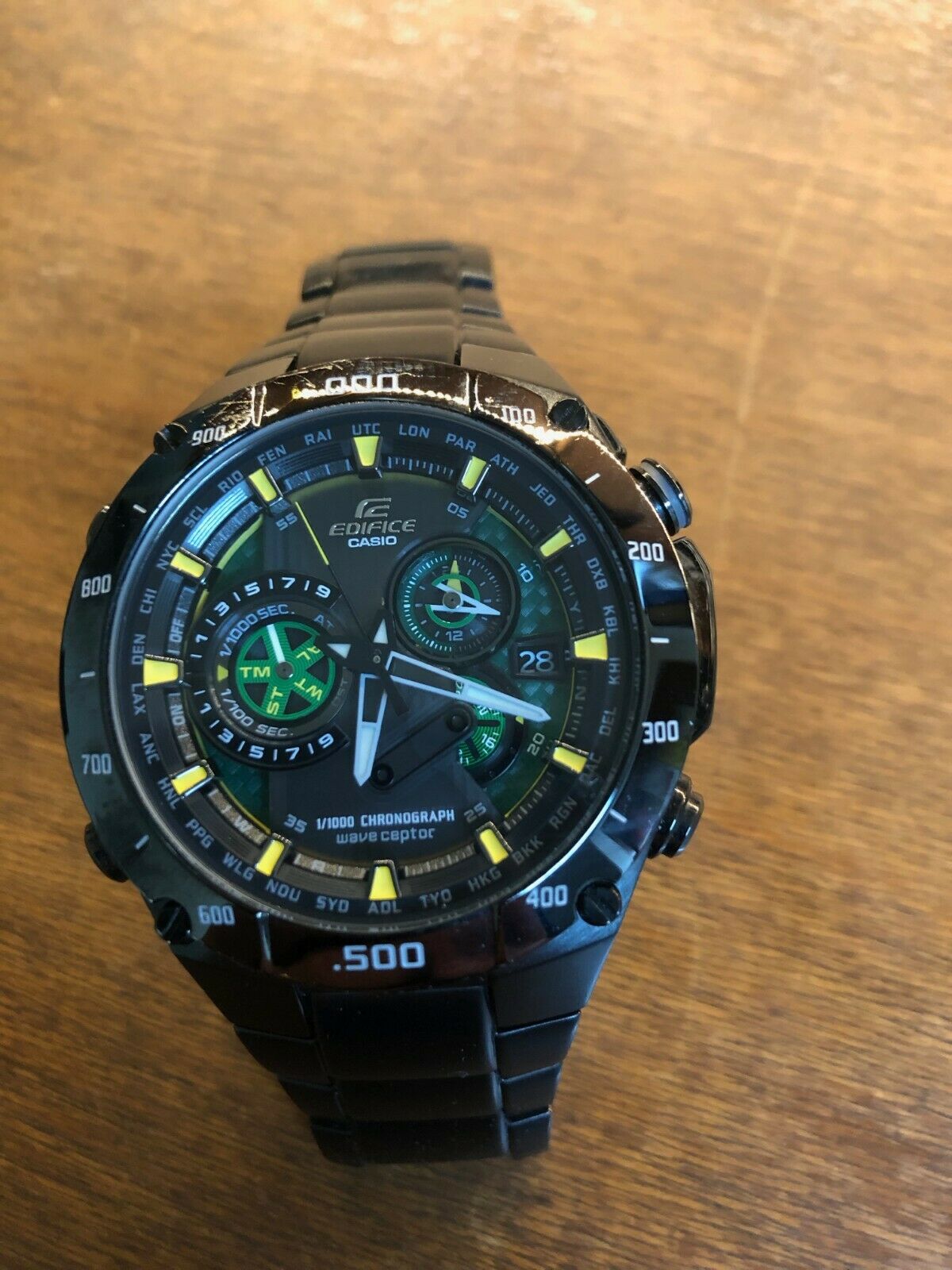 casio edifice black label