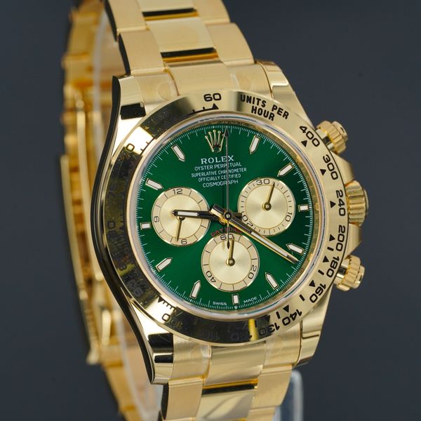 [WTS] 2025 Rolex Daytona John Mayer Yellow Gold Green Dial BOXES/PAPERS ...
