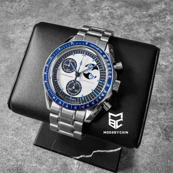 [MOD] Omega x Swatch Moonswatch Mission To The Super Blue Moonphase ...