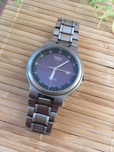 SEIKO 5Y75-1400 Solar Titanium Watch Japan | WatchCharts Marketplace