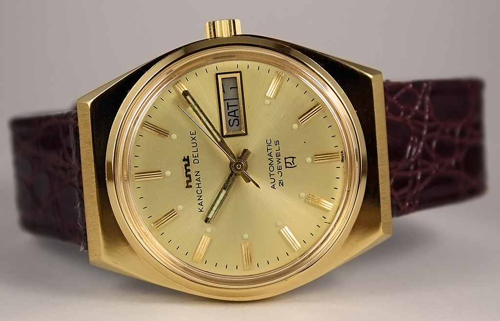 FS HMT Kanchan Deluxe Automatic Golden Gently Used WatchCharts