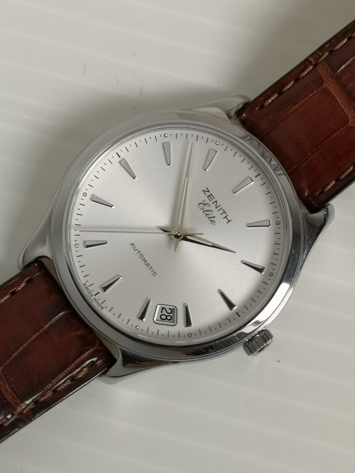 Beautiful Zenith Elite Automatic Men's Watch Ref. 90/01 0040 670 |  WatchCharts Marketplace