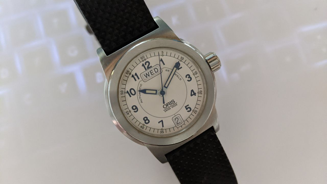 WTS Oris Big Crown BC3 Automatic White Dial 35mm 7501 for 349