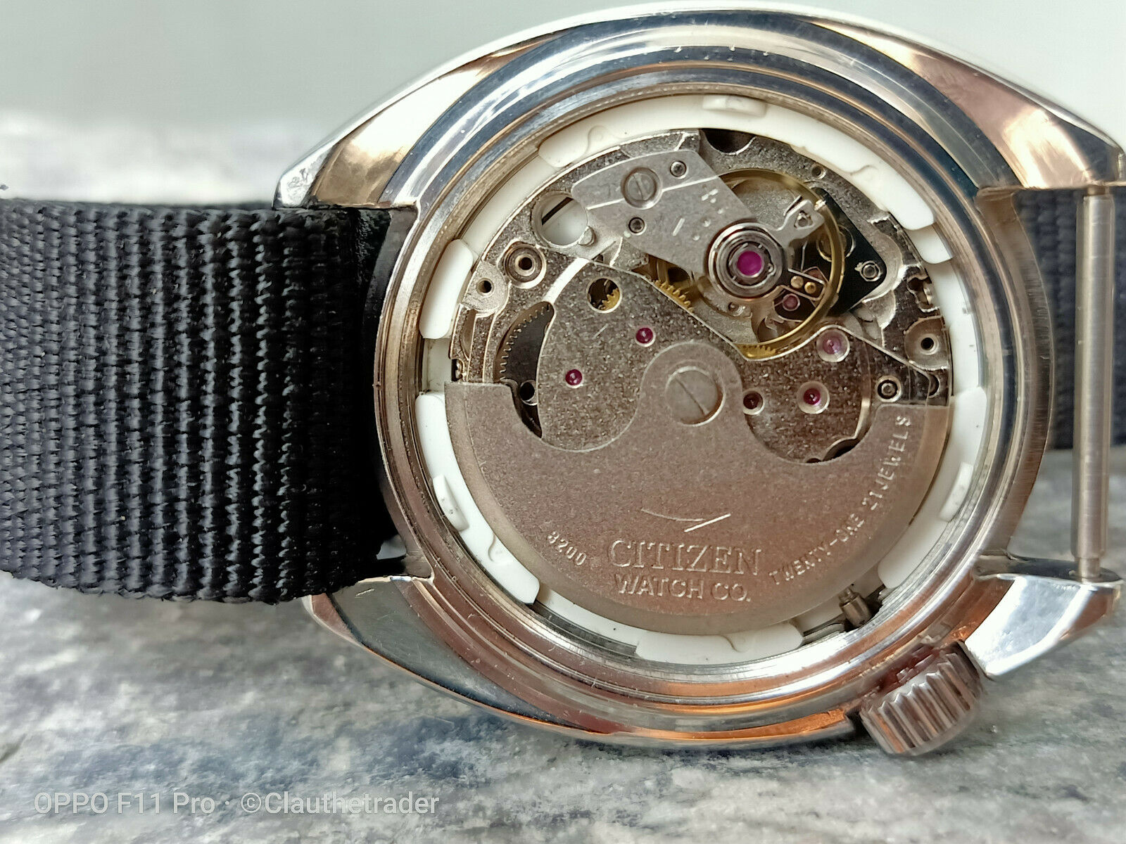RARE CITIZEN 8200-S003113-HST DOLPHIN 20BAR DIVER AUTOMATIC MENS