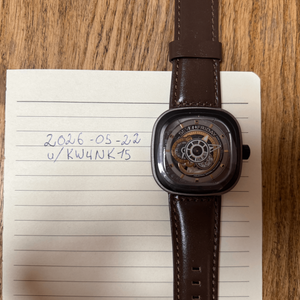 Sevenfriday SF- P2/01- A0127 Black Men's Watch | WatchCharts