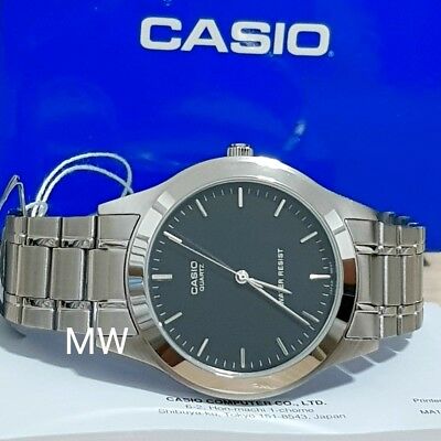 Casio Men´s Metal Fashion Casual Analog Watch MTP1128A-1A 海外 即決-