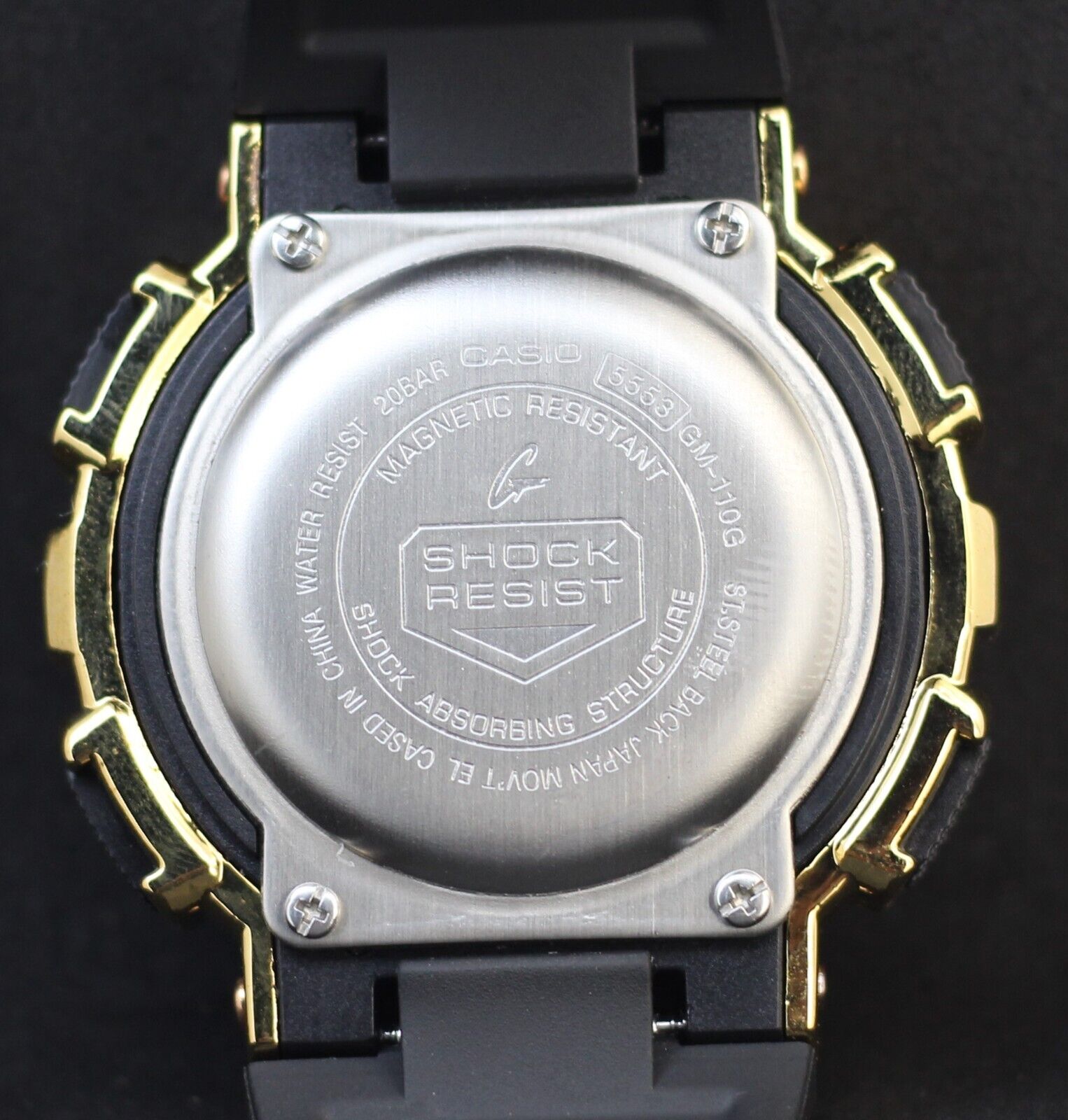 CASIO G-SHOCK GM-5553-110G #20BAR newest