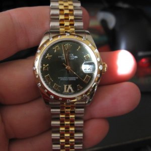 Rolex Datejust 31 Rolesor Yellow Domed 178343 Price as of