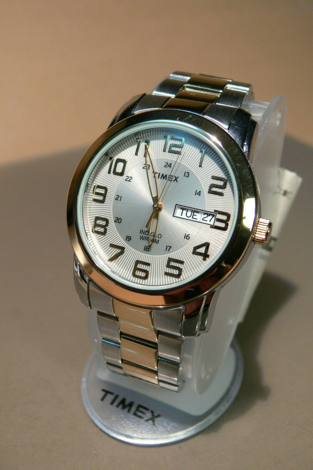 timex stainless steel case