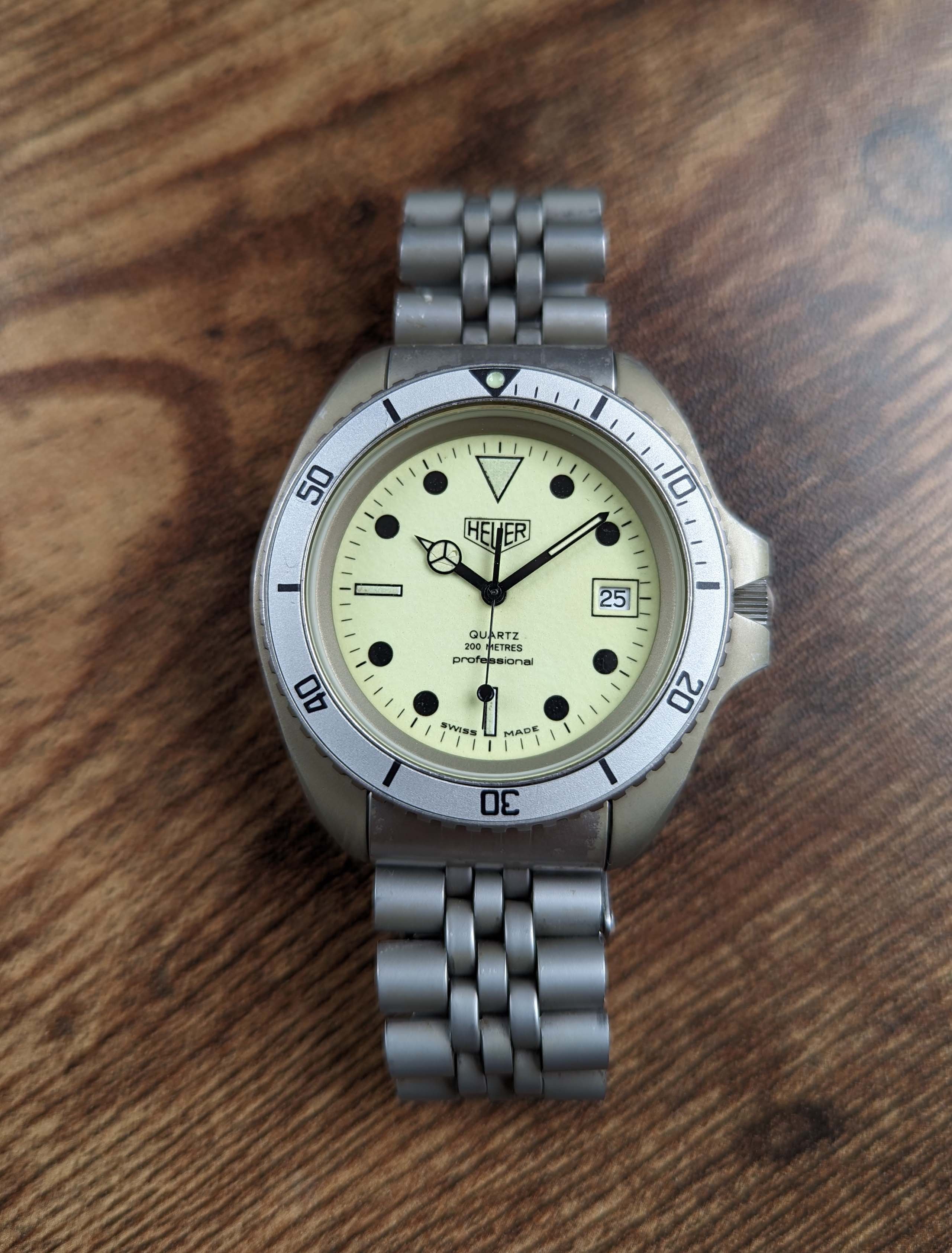 Vintage heuer online diver