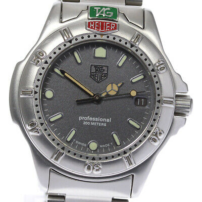 TAG HEUER Professional 200 999.213A Date gray Dial Quartz Boy s