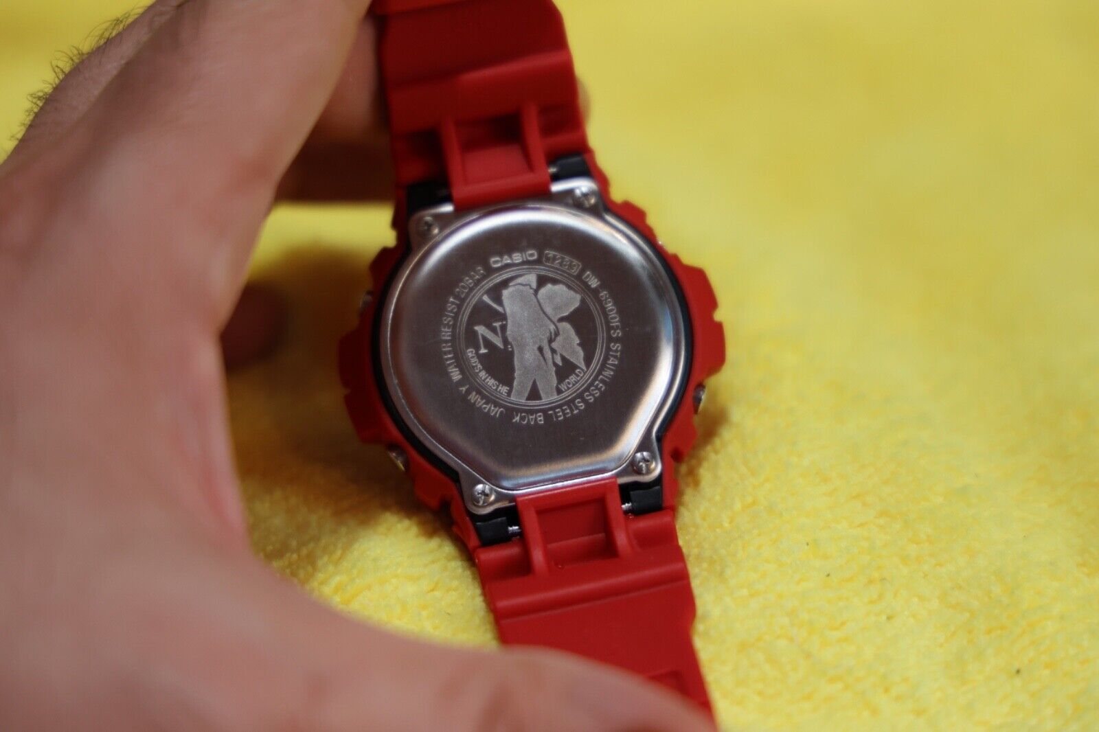 Casio G-Shock Evangelion ASUKA DW6900 EVA 02 Limited Watch dw