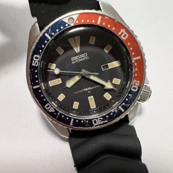 SEIKO 4205 015K PEPSI scuba diver's automatic watch Medium