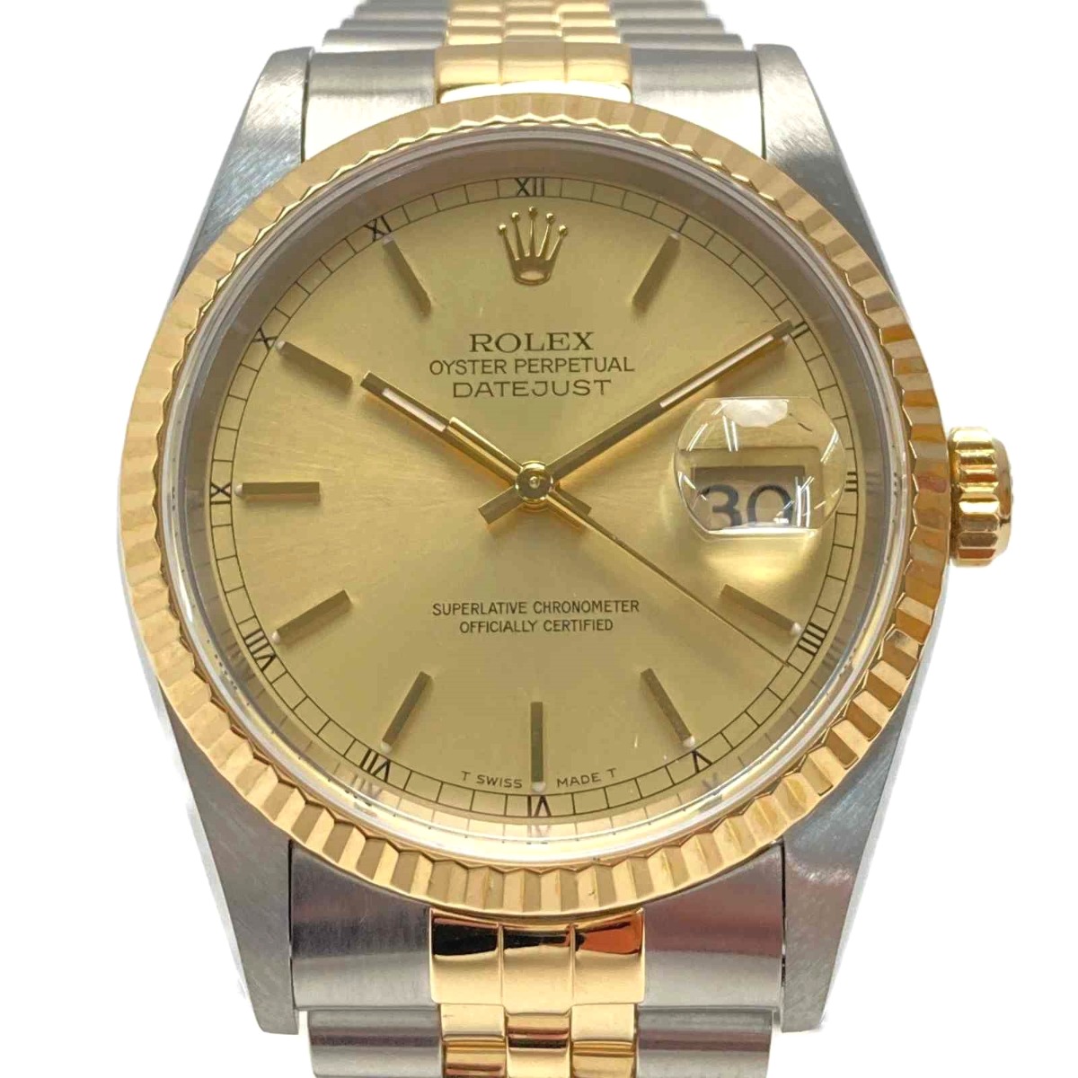 used rolex two tone