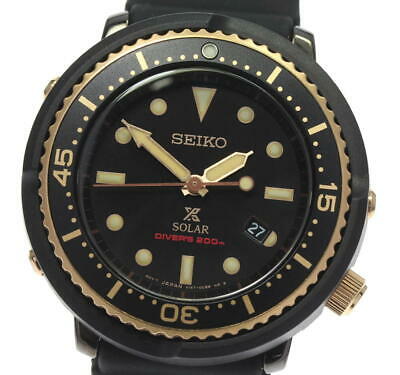 SEIKO Prospex Diver STBR039 Limited to 1200 Black Dial Solar Men s Watch 601893 WatchCharts