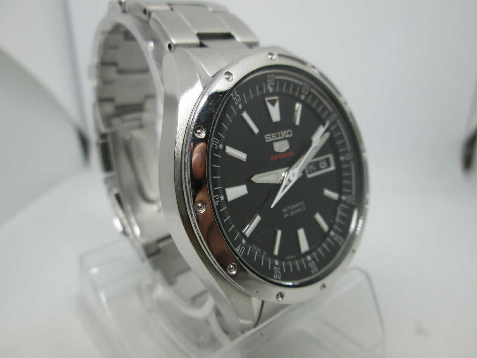 SEIKO 5SPORT 4R36-00E0(SRP517J1)44mm DAYDATE STAINLESS STEEL