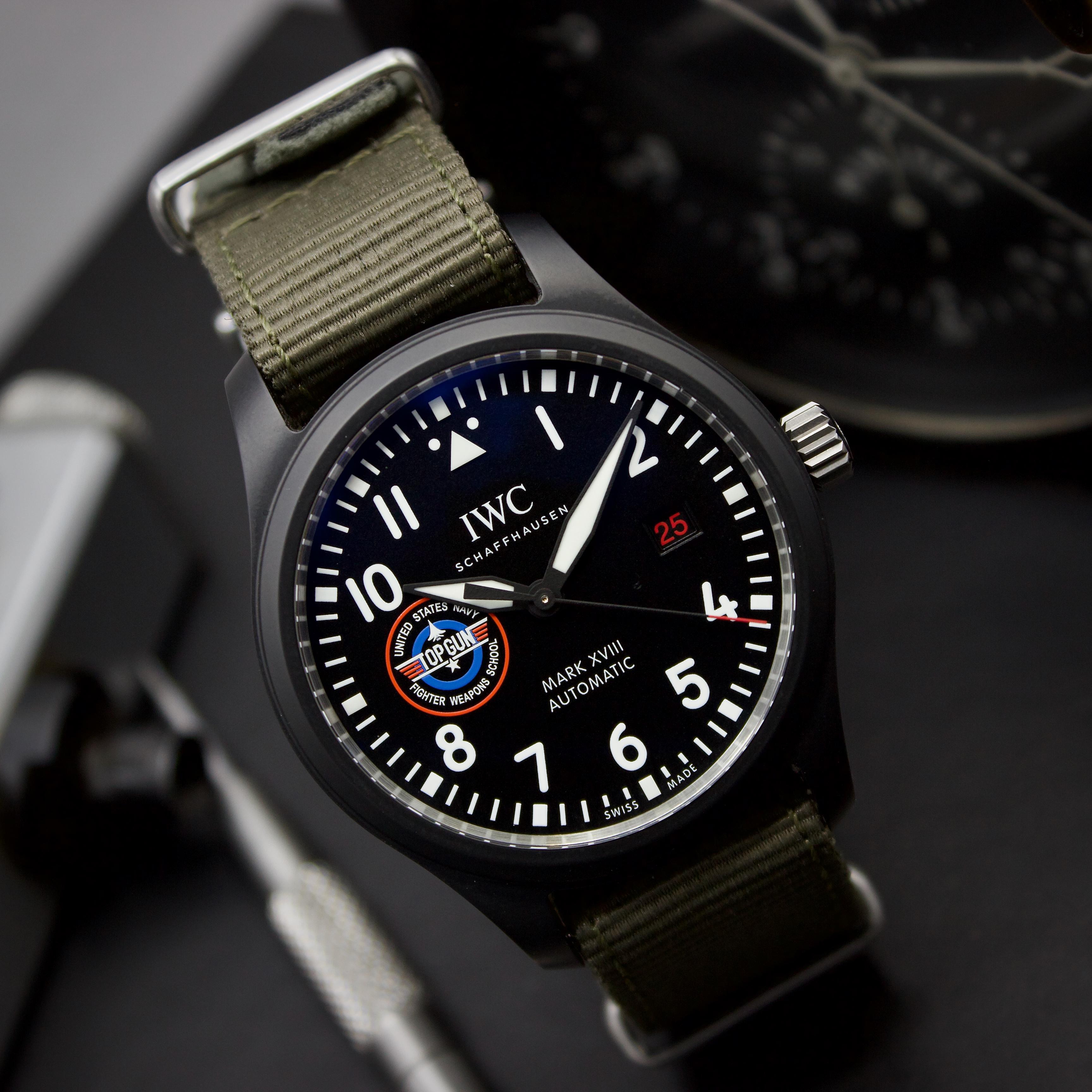 Iwc top cheap gun mark xviii