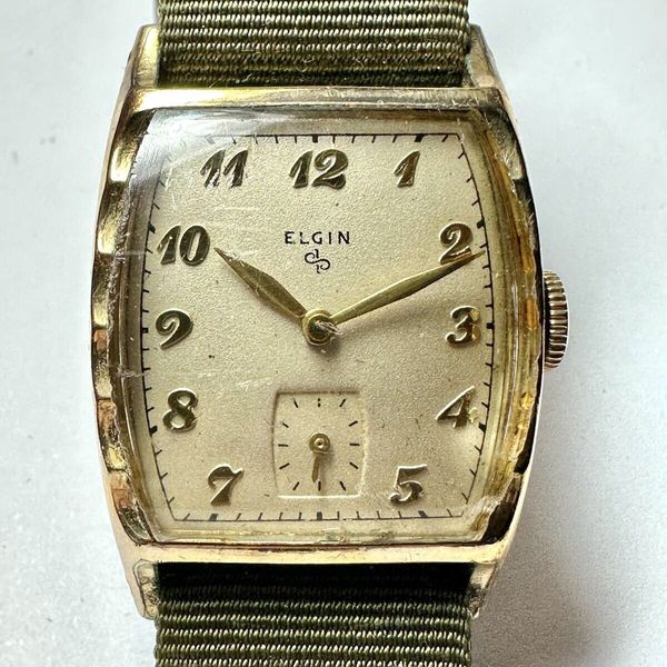 Great Description About Mens Elgin Gold Watch