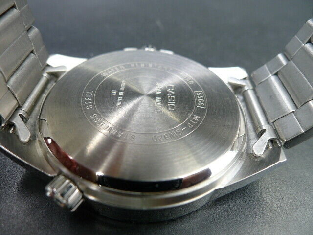 NEW OLD STOCK CASIO STAINLESS STEEL 5566 MTP SW320 QUARTZ MEN WATCH WatchCharts Marketplace