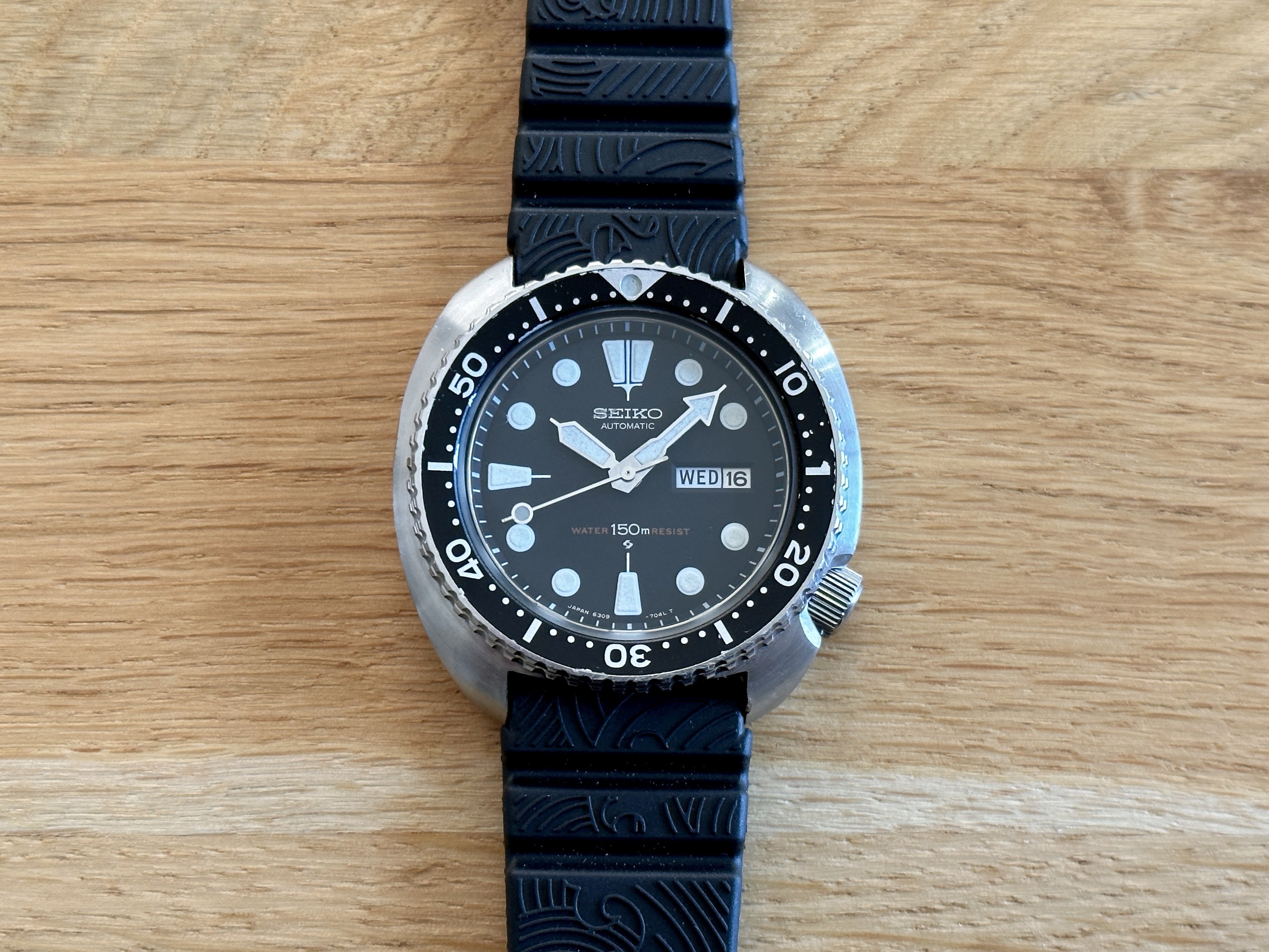 725 USD FS Seiko 6309 turtle from 1980 Serviced with Uncle