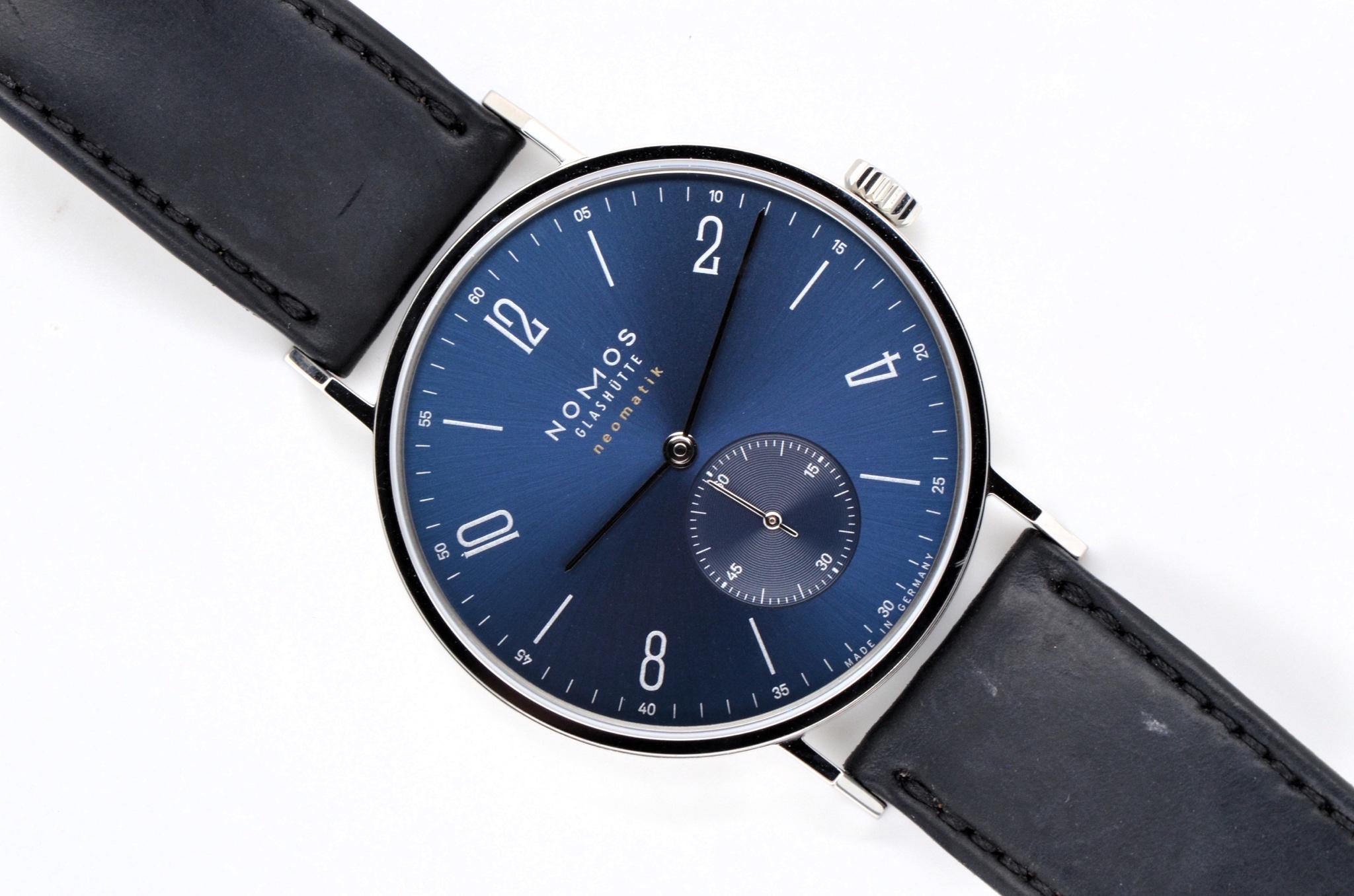 Nomos Tangente Midnight Blue See Through 133 Price Guide