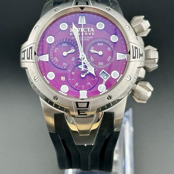 WORKING MENS INVICTA SWISS CHRONOGRAPH RESERVE SEA EXCURSION MODEL ...