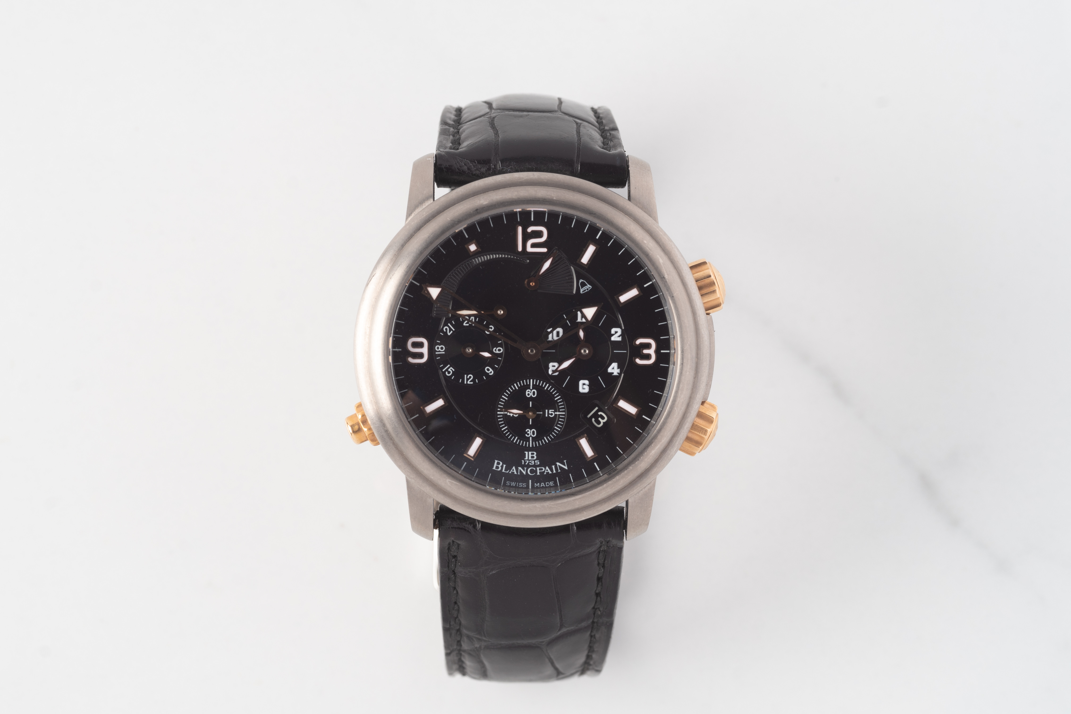 FS Blancpain Leman Reveil GMT Alarm WatchCharts Marketplace