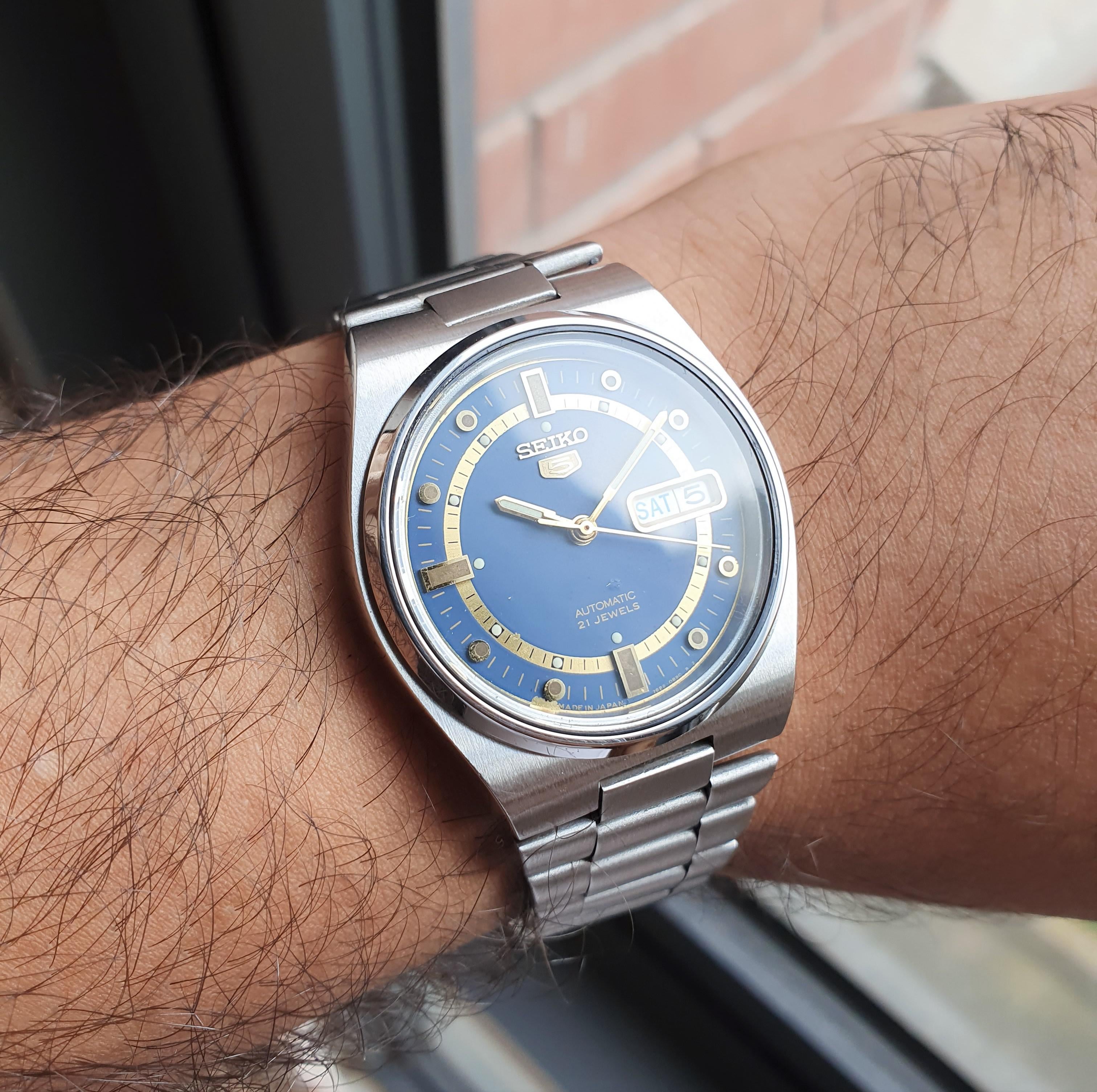 WTS Seiko SKXW91 1997 Blue Sunburst dial Retro Sports Rare watch