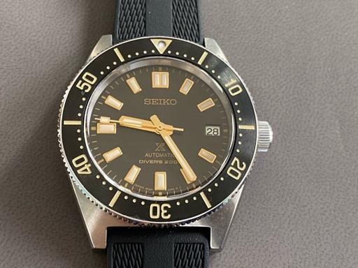 FS Only: Seiko SBDC105 Brown Gilt dial with rubber strap