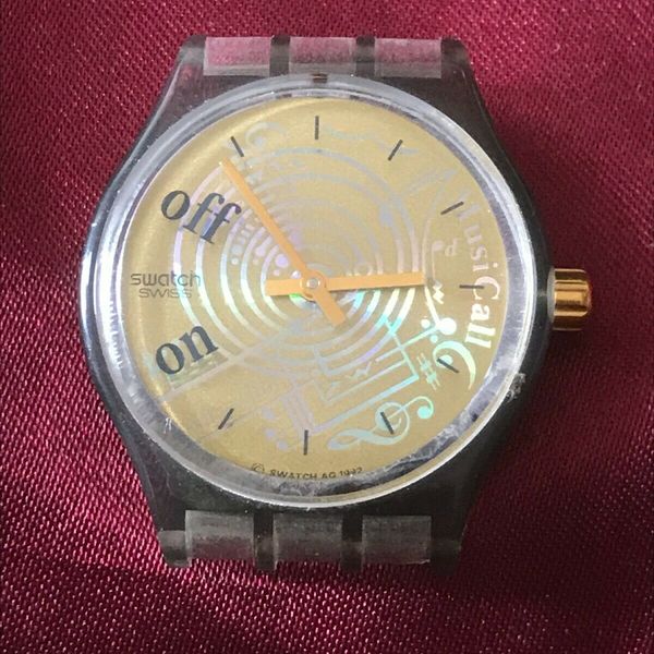 Watch Swatch musciall Sheet Music (slm101) MELODY/AlarmWorks! Gold