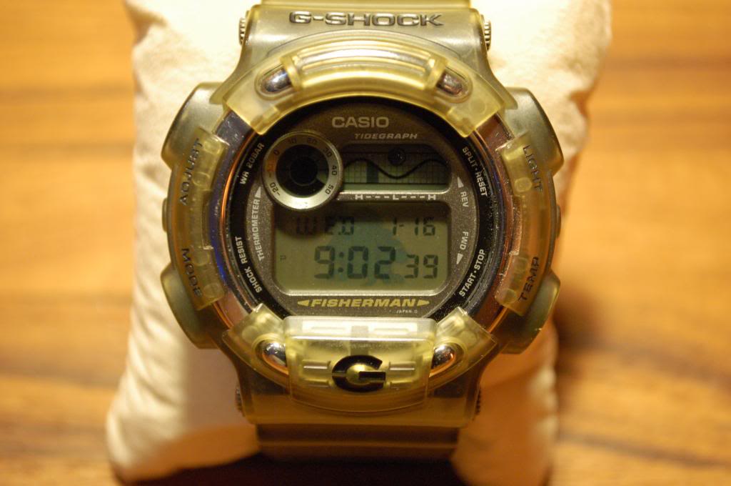 REDUCED! FSOT: CASIO G-SHOCK DW-8600MS-8T MEN IN SMOKE FISHERMAN