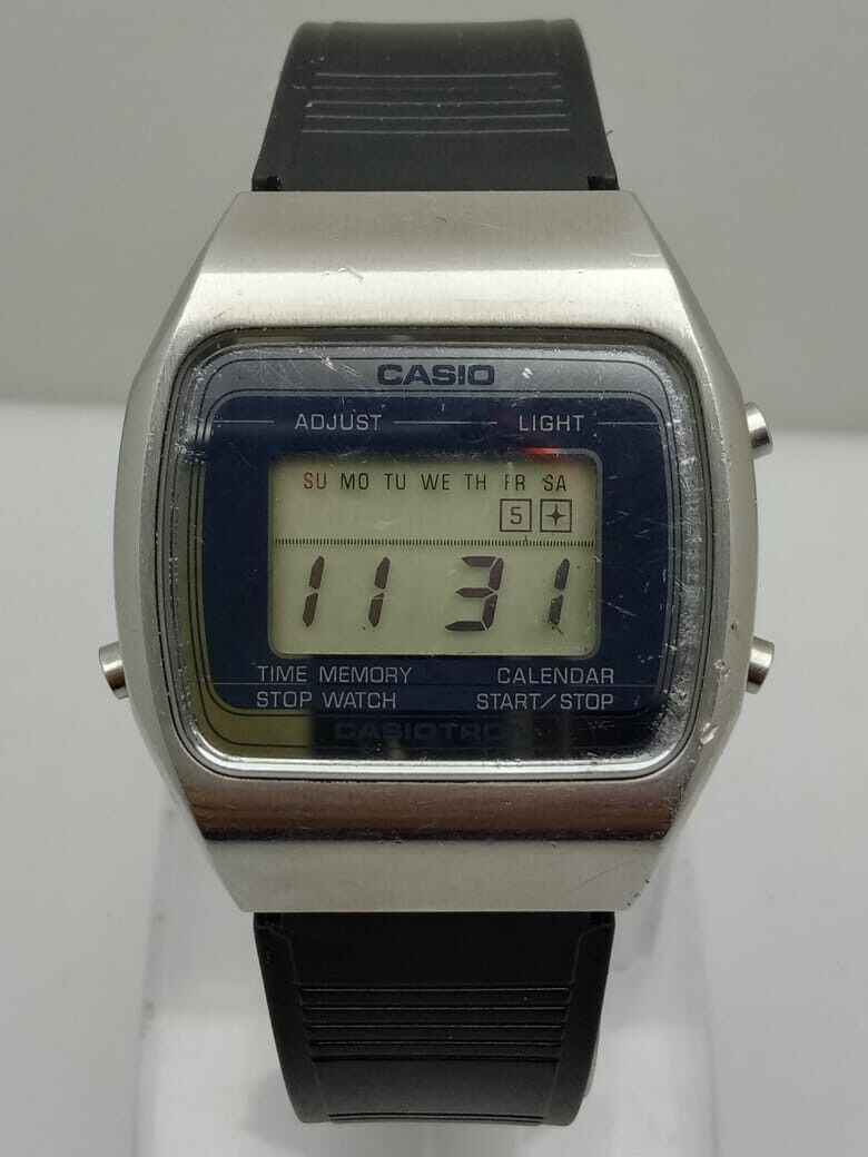 Casio Casiotron S-17 Digital Quartz Vintage Men's Watch