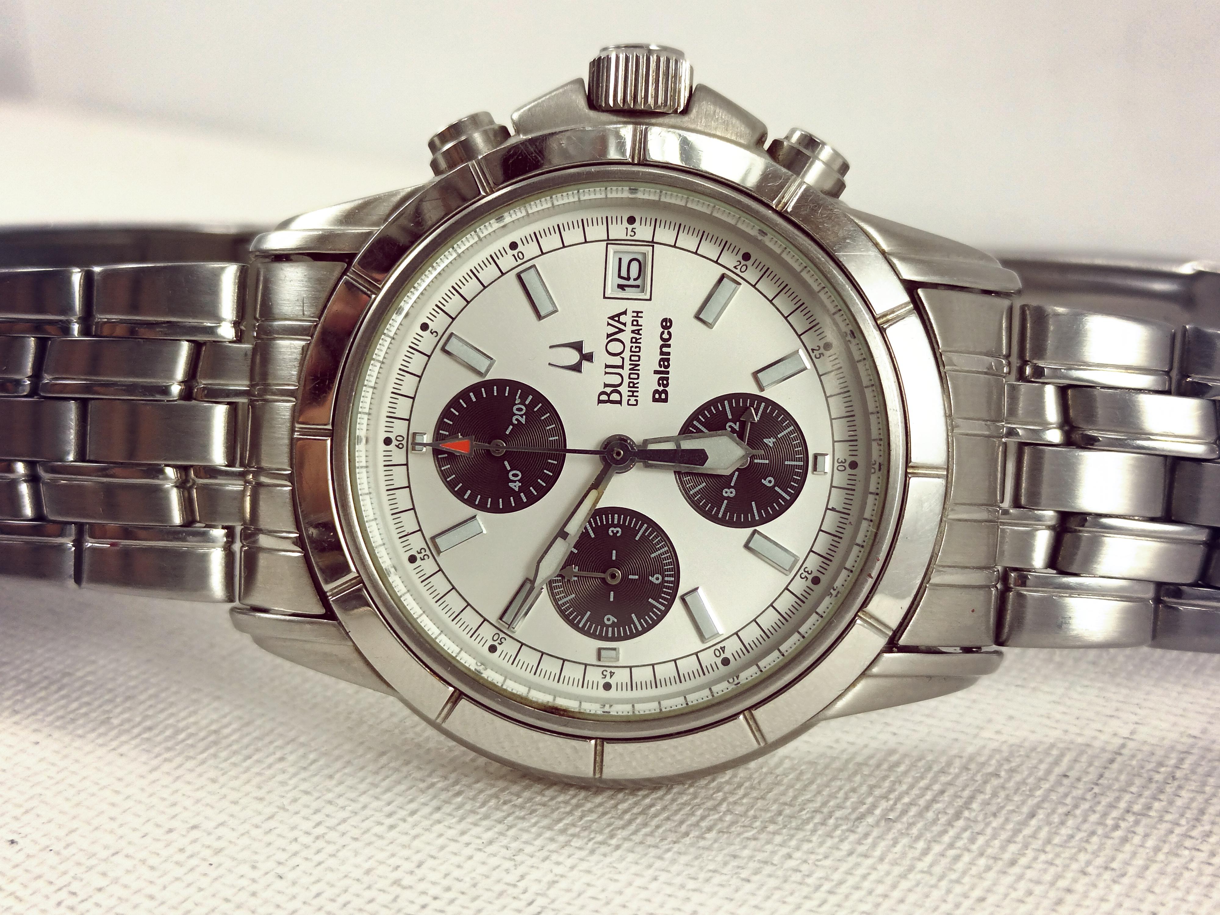 WTS] Bulova Panda Chronograph Balance | WatchCharts Marketplace 
