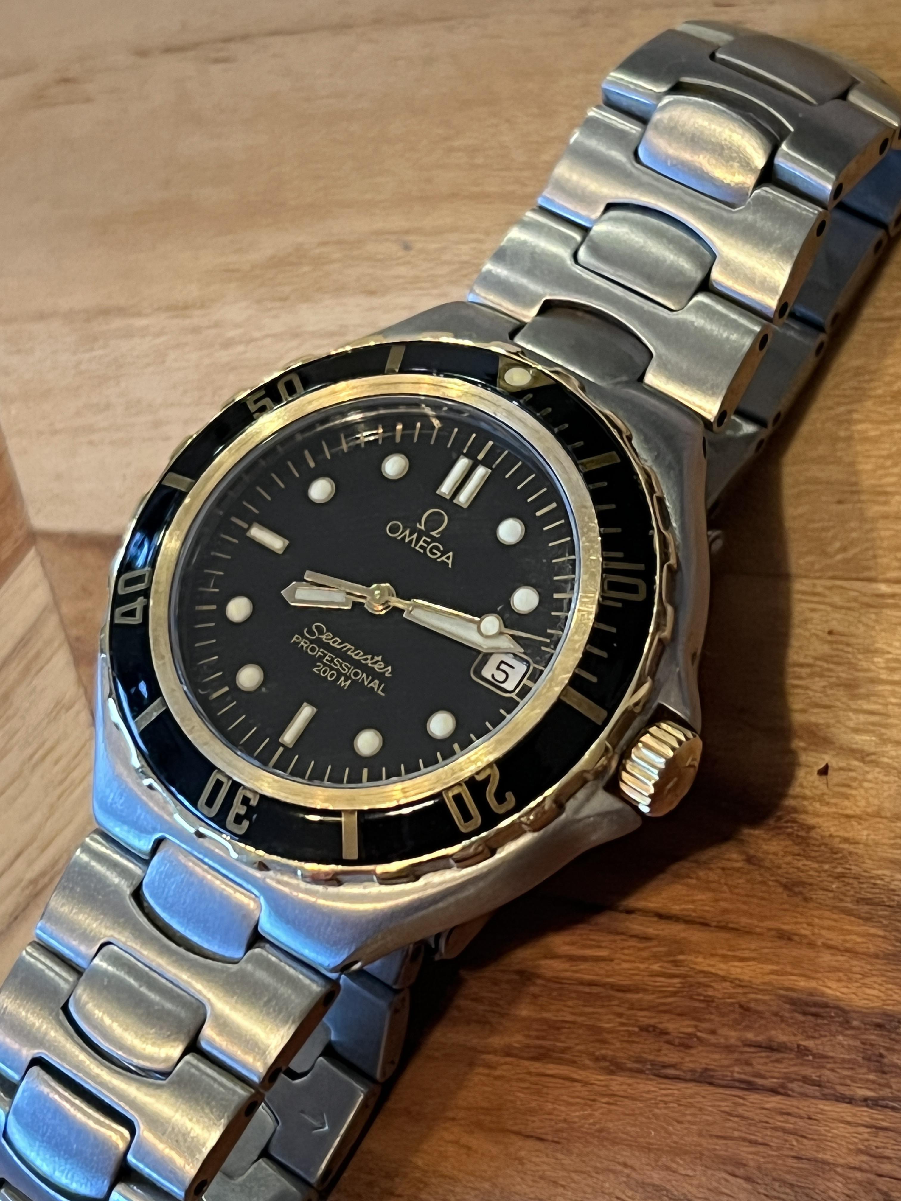 WTS Omega Seamaster Professional 200M Pre Bond ref. 396.1042