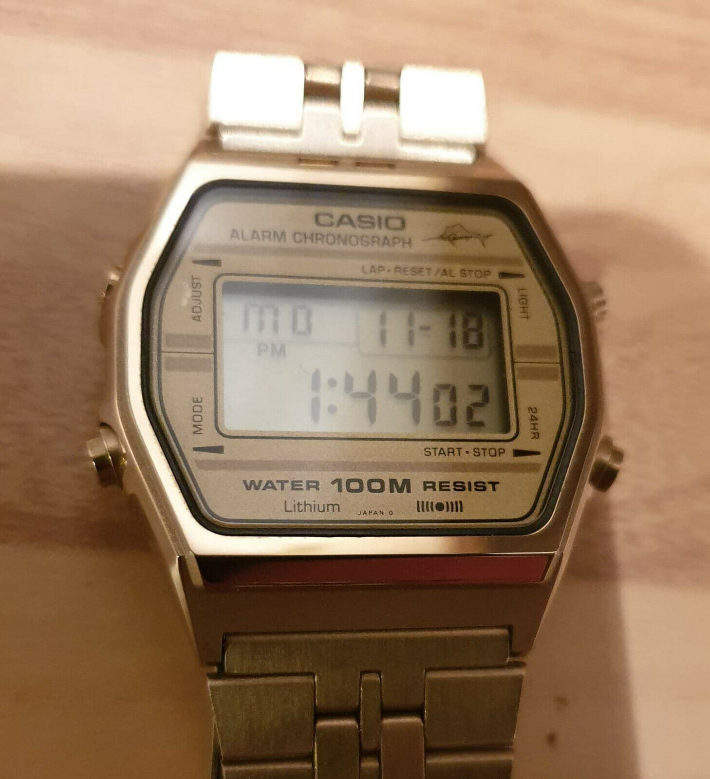 Casio Marlin W-750G in NOS condition! The rarest Marlin vintage