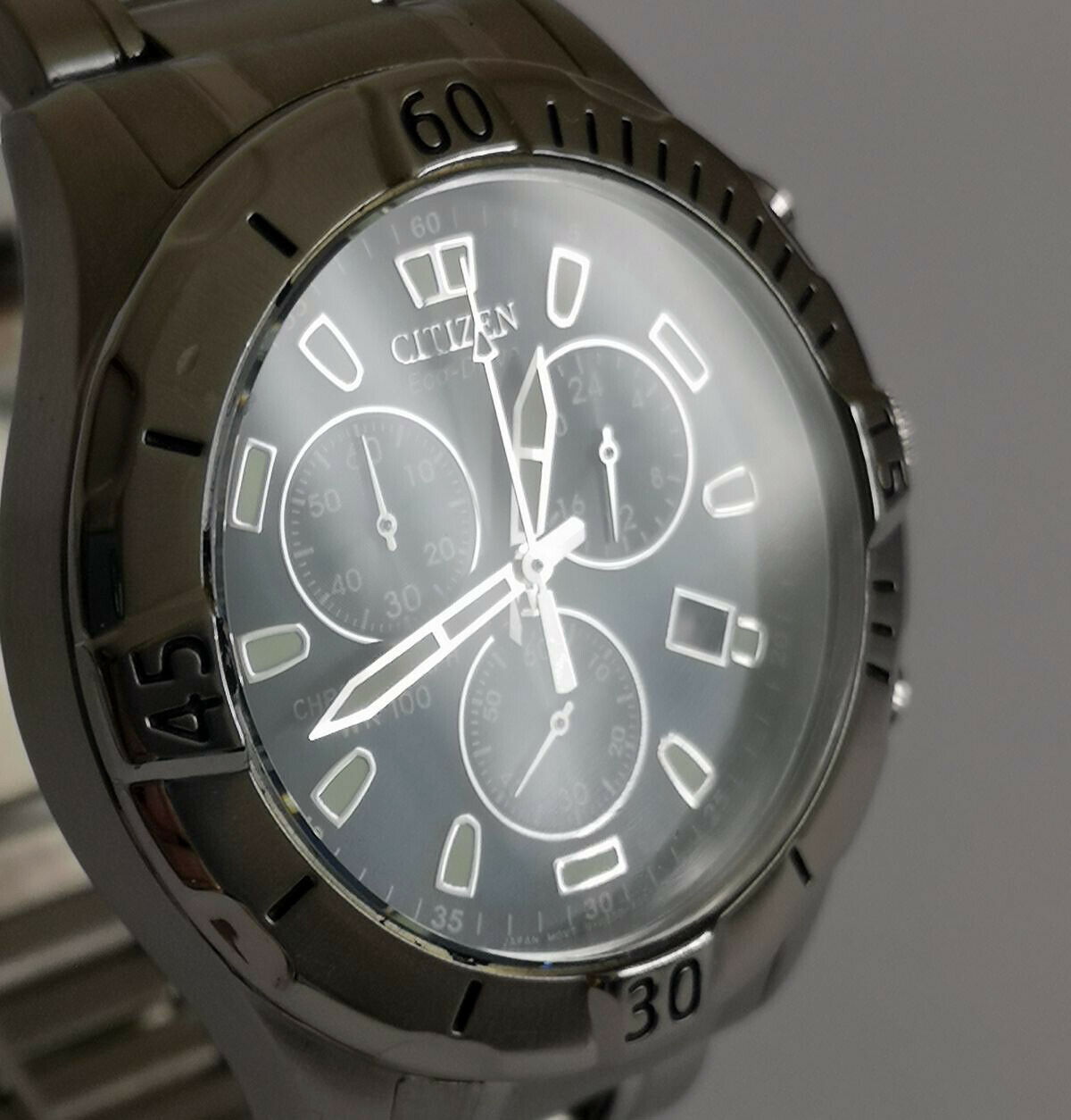 Citizen H500-S055547 men's quartz watch chronograph eco