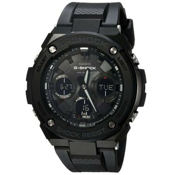 Casio GSTS100G-1B Men's G-Shock Ana-Digi Dial World Time Watch ...