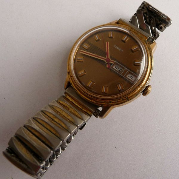 Vintage TIMEX Men's windup Watch WatchCharts
