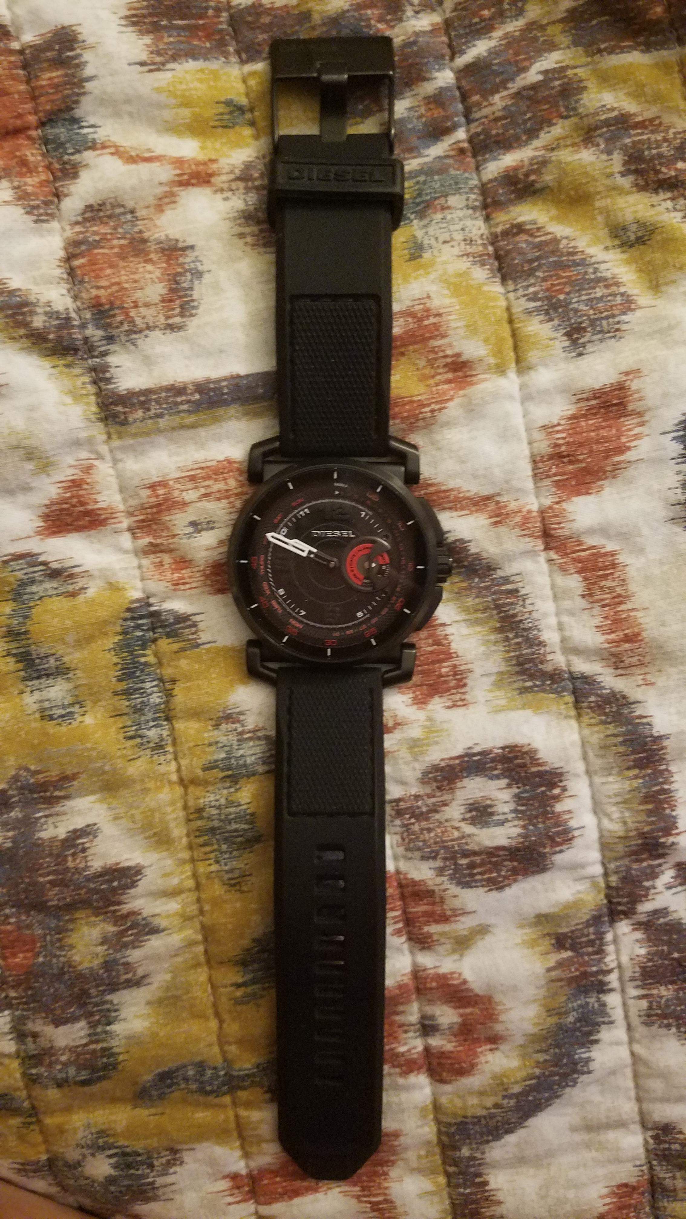 WTS Diesel DZT1006 hybrid smart watch WatchCharts UK