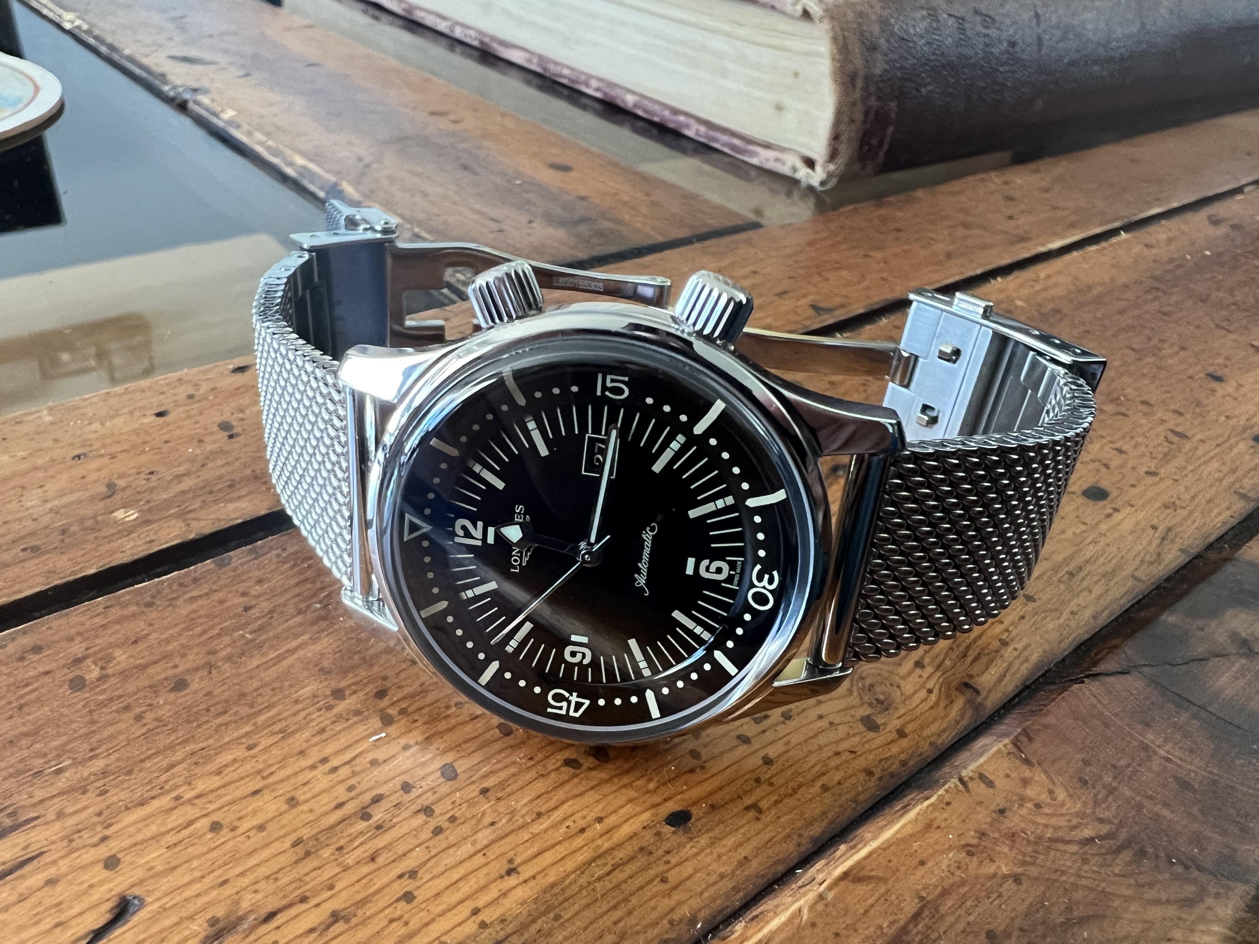 WTS Longines Legend Diver 36mm WatchCharts Marketplace